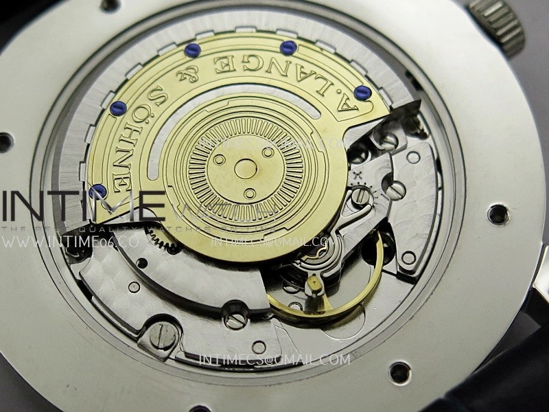 Saxonia Thin 211.026 SS SVF Best Edition Blue Star Dust Dial On Blue Leather Strap A2892